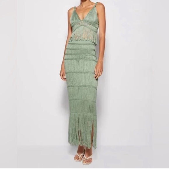 Jonathan Simkhai Claudette Macrame Bralette + Cordelia Macrame Skirt - Picture 1 of 2